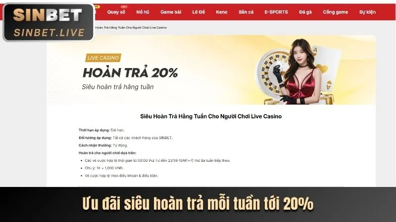 Tính năng cá cược thể thao mới